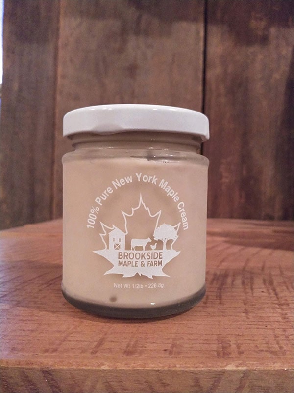 half pound of maple cream