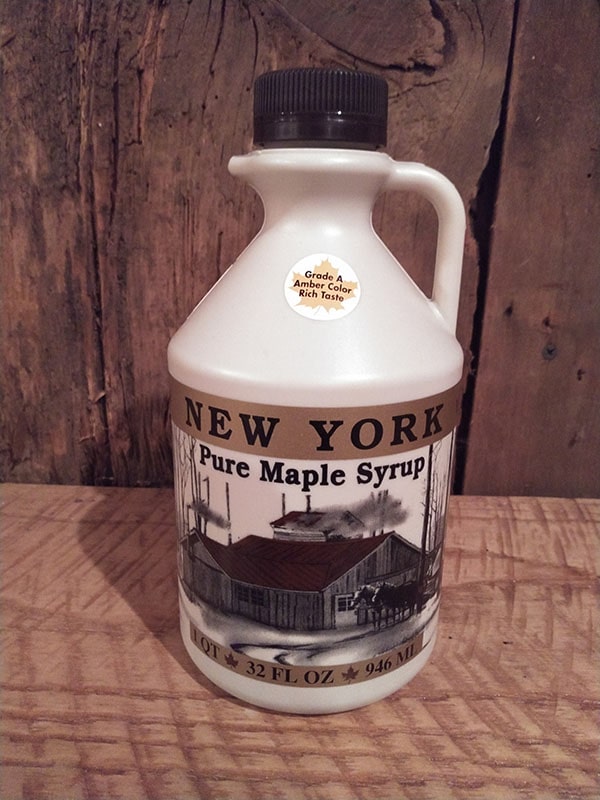 quart of maple syrup